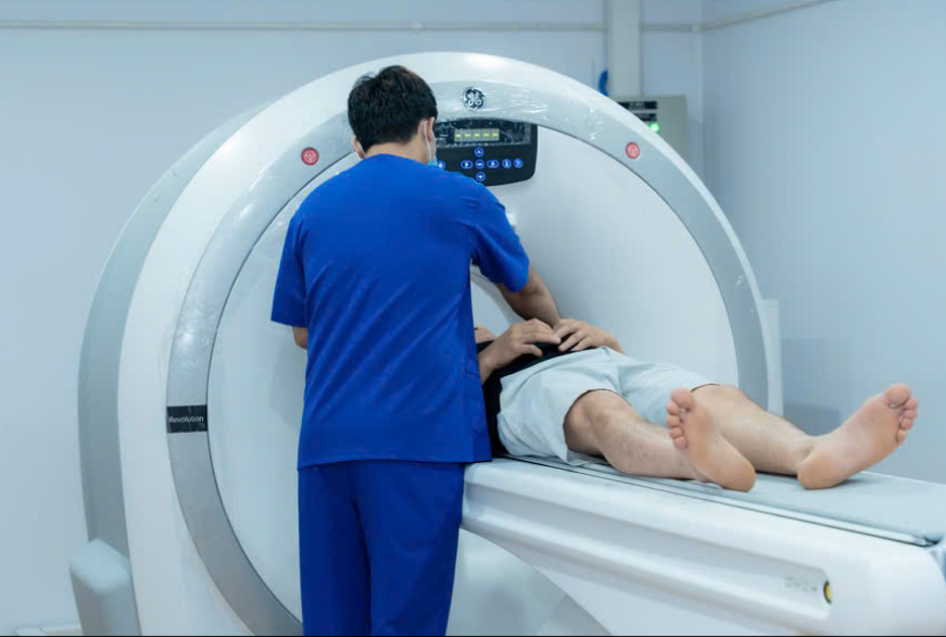 Máy CT 32 dãy tại Hệ thống Tầm soát Ung thư Việt Nam