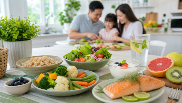 Bữa ăn khoa học tốt cho hệ tiêu hóa