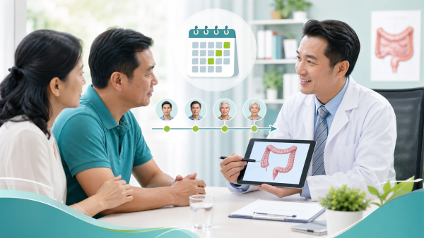 Bác sĩ tư vấn tầm soát ung thư đại trực tràng theo độ tuổi